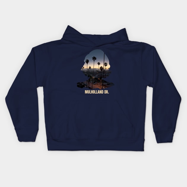 Mulholland Drive Kids Hoodie by NorthWestDesigns